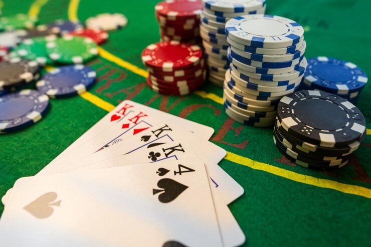 Settlement screen showing multiplied payout after winning hand